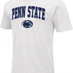 Colosseum Men's Penn State Nittany Lions White Dual Blend T-Shirt