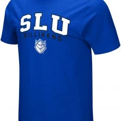 Colosseum Men's Saint Louis Billikens Blue T-Shirt