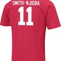 Colosseum Men's Ohio State Buckeyes Scarlet Jaxon Smith-Njigba #11 T-Shirt -Colosseum Online Shop unnamed file 2144