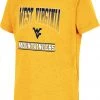 Colosseum Youth West Virginia Mountaineers Gold Toffee T-Shirt For Boys'