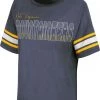 Colosseum Women's West Virginia Mountaineers Blue Janis T-Shirt