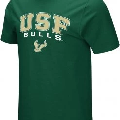 Colosseum Men's South Florida Bulls Green T-Shirt