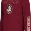 Colosseum Youth Florida State Seminoles Maroon West Long Sleeve T-Shirt For Girls'