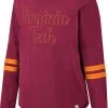 Colosseum Women's Virginia Tech Hokies Maroon Earth Longsleeve T-Shirt