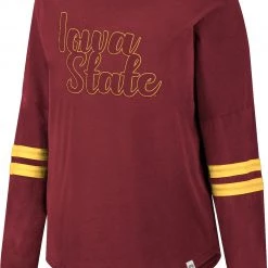 Colosseum Women's Iowa State Cyclones Cardinal Earth Longsleeve T-Shirt