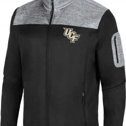 Colosseum Men's UCF Knights Black Third Wheel Full-Zip Jacket