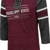 Colosseum Women's Mississippi State Bulldogs Maroon Pasadena ¾ Sleeve T-Shirt