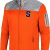 Colosseum Men's Syracuse Orange Orange Third Wheel Full-Zip Jacket
