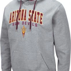 Colosseum Men's Arizona State Sun Devils Grey Promo Hoodie