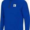 Colosseum Men's Duke Blue Devils Duke Blue Rival 1/4 Zip Jacket