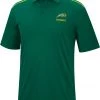 Colosseum Men's George Mason Patriots Green Polo