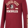 Colosseum Youth Florida State Seminoles Garnet Roof Top Longsleeve T-Shirt For Boys'