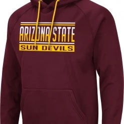 Colosseum Men's Arizona State Sun Devils Maroon Pullover Hoodie