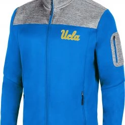 Colosseum Men's UCLA Bruins True Blue Third Wheel Full-Zip Jacket