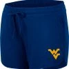 Colosseum Women's West Virginia Mountaineers Navy Mr. Right Shorts