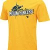 Colosseum Men's West Virginia Mountaineers Gold 2022 Fan T-Shirt