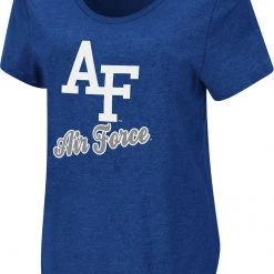 Colosseum Women's Air Force Falcons Blue T-Shirt