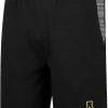 Colosseum Men's Appalachian State Mountaineers Black Thunder Fleece Shorts