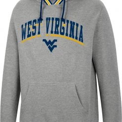 Colosseum Men's West Virginia Mountaineers Grey Baller Pullover Hoodie