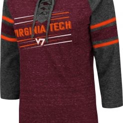 Colosseum Women's Virginia Tech Hokies Maroon Pasadena ¾ Sleeve T-Shirt