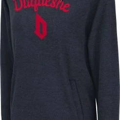 Colosseum Women's Duquesne Dukes Blue Pullover Hoodie