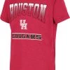 Colosseum Youth Houston Cougars Red Toffee T-Shirt For Boys'