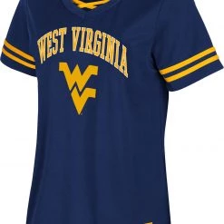 Colosseum Women's West Virginia Mountaineers Navy Relationship Agreement Jersey