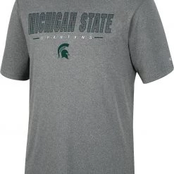 Colosseum Men's Michigan State Spartans Michigan State Spartans Hi Press T-Shirt
