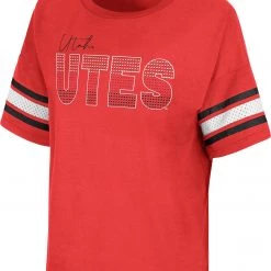 Colosseum Women's Utah Utes Crimson Janis T-Shirt
