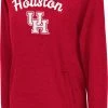 Colosseum Women's Houston Cougars Red Pullover Hoodie