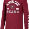 Colosseum Youth Mississippi State Bulldogs Maroon Roof Top Longsleeve T-Shirt For Boys'