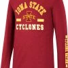 Colosseum Youth Iowa State Cyclones Cardinal Roof Top Longsleeve T-Shirt For Girls'