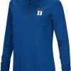 Colosseum Women's Duke Blue Devils Duke Blue Stingray 1/4 Zip Jacket