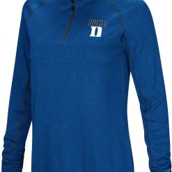 Colosseum Women's Duke Blue Devils Duke Blue Stingray 1/4 Zip Jacket