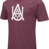 Colosseum Men's Alabama A&M Bulldogs Maroon Dual Blend T-Shirt