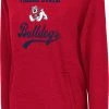 Colosseum Women's Fresno State Bulldogs Red Promo Hoodie
