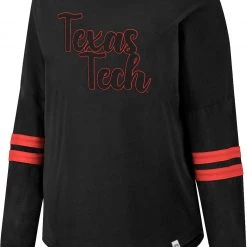 Colosseum Women's Texas Tech Red Raiders Black Earth Longsleeve T-Shirt