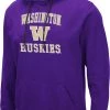 Colosseum Men's Washington Huskies Purple Pullover Hoodie