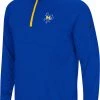 Colosseum Men's McNeese State Cowboys Royal Blue Rival 1/4 Zip Jacket