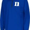 Colosseum Youth Duke Blue Devils Duke Blue Draft 1/4 Zip Jacket For Girls'