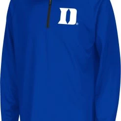 Colosseum Youth Duke Blue Devils Duke Blue Draft 1/4 Zip Jacket For Girls'