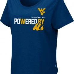 Colosseum Women's West Virginia Mountaineers Blue Title IX T-Shirt