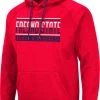 Colosseum Men's Fresno State Bulldogs Cardinal Pullover Hoodie