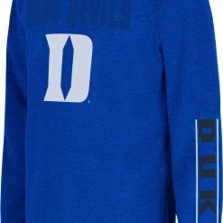 Colosseum Youth Duke Blue Devils Duke Blue West Long Sleeve T-Shirt For Girls'