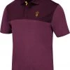Colosseum Men's Arizona State Sun Devils Maroon Links Polo