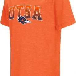 Colosseum Youth UT San Antonio Roadrunners Orange Dual Blend T-Shirt For Boys'