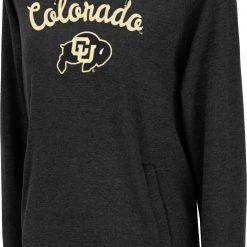 Colosseum Women's Colorado Buffaloes Black Pullover Hoodie