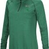 Colosseum Women's North Texas Mean Green Green Stingray 1/4 Zip Jacket