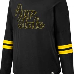 Colosseum Women's Appalachian State Mountaineers Black Earth Longsleeve T-Shirt