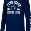 Colosseum Youth Penn State Nittany Lions Blue Roof Top Longsleeve T-Shirt For Girls'